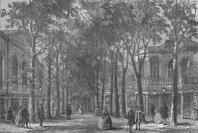 Marylebone Gardens, Westminster, London, 1870 1878 av Unbekannt