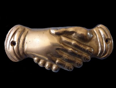Frimurare handslag. Symbol, slutet av 1800-talet. av Unbekannt