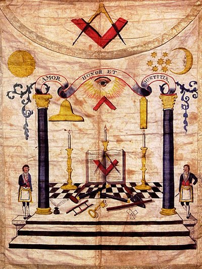 Mason Förkläde, 1700-tal av Unbekannt