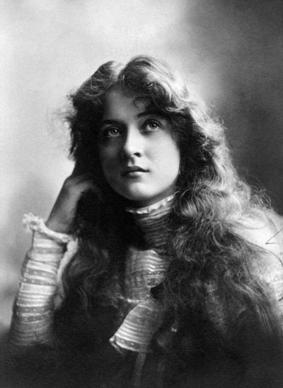 Maude Fealy 1881-1971, amerikansk skådespelerska, 1902 av Unbekannt