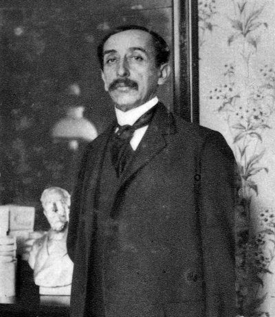 Maurice Barres, fransk journalist, romanförfattare och politiker, 1914 av Unbekannt