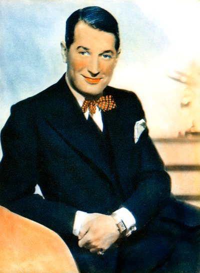 Maurice Chevalier, fransk skådespelare och populär underhållare, 1934-1935 av Unbekannt