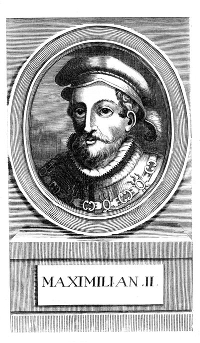 Maximillian II, helig romersk kejsare från 1564-1576 av Unbekannt