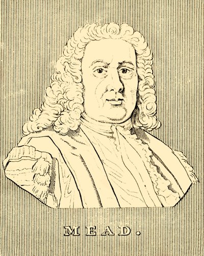 Mead, 1673-1754, 1830. av Unbekannt
