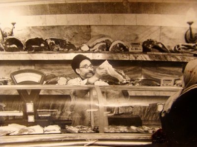 Köttdisk i en sovjetisk mataffär, Sovjetunionen, 1960-talet av Unbekannt