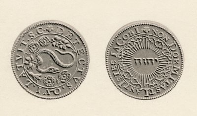 Medalj till minne av upptäckten av krutplanen, 1605, 1904 av Unbekannt