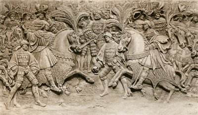 Möte av Henry VIII och Francis I, på The Field of Cloth of Gold, 1520, 1902 av Unbekannt