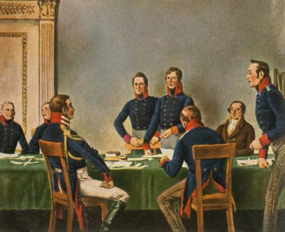 Rekonstruktionskommissionens sammanträde i Königsberg den 9 juli 1936. av Unbekannt