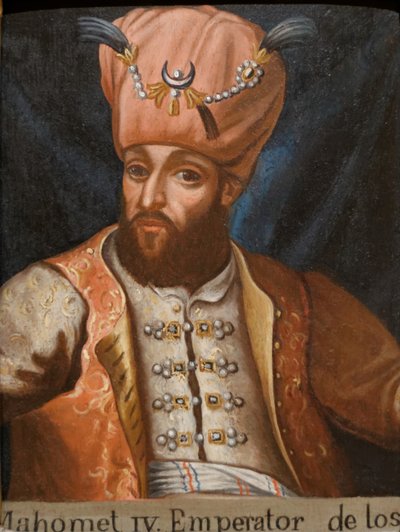 Mehmed IV 1642-1693, Sultan av det osmanska riket, 1600-talet av Unbekannt