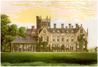 Melbury House, Dorset, hem för Earl of Ilchester, c1880 av Unbekannt