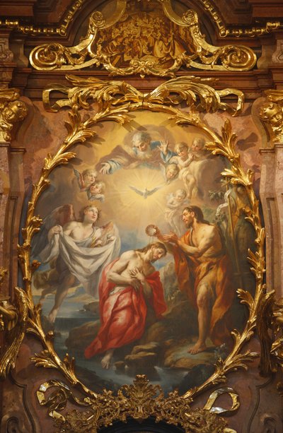 Melk Abbey Jesu dop, Melk, Österrike av Unbekannt