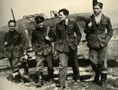 Medlemmar av 73 skvadron, 1939-1940, 1941. av Unbekannt