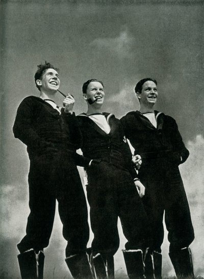 Män från Royal Navy, c1943. av Unbekannt