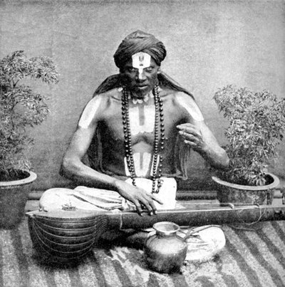 Mendicancy antogs i namnet Vishnu, Indien, 1922 av Unbekannt