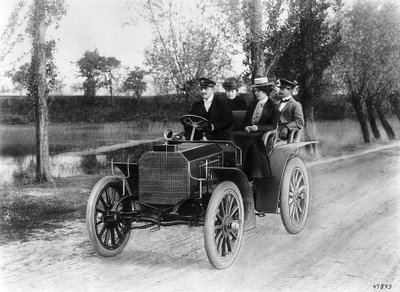 Mercedes 35 hk bil, 1901 av Unbekannt