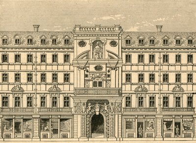 Mercers Chapel, som återuppbyggts efter branden, 1897. av Unbekannt