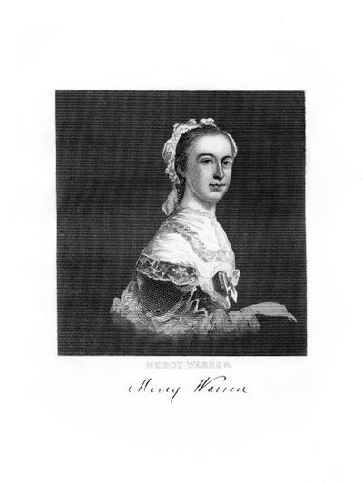 Mercy Warren, amerikansk patriot och författare, 1872 av Unbekannt