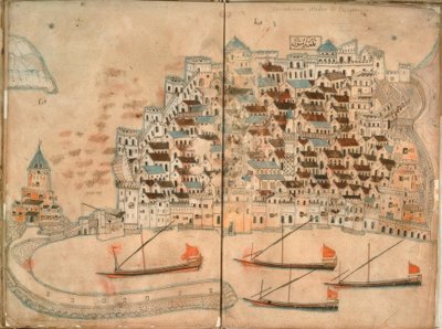 Meton, vy / turkisk miniatyr av Unbekannt