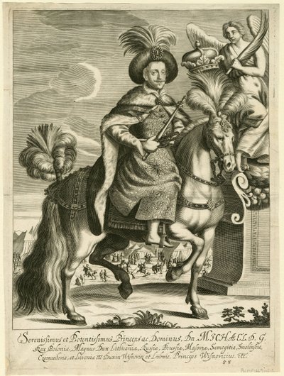Michal Korybut Wisniowiecki 1640-1673, kung av Polen och storhertig av Litauen, ca. 1670 av Unbekannt