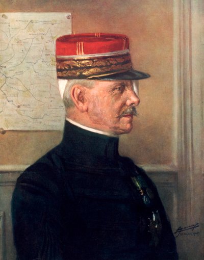 Michel-Joseph Maunoury, fransk general från första världskriget, 1926 av Unbekannt