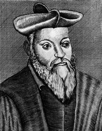 Michel Nostradamus 1503-1556, fransk läkare och astrolog, 1600-talet av Unbekannt