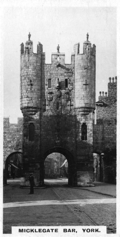 Micklegate Bar, York, 1920-talet av Unbekannt