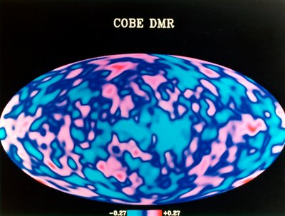 Mikrovågskarta över hela himlen, c1990-talet av Unbekannt