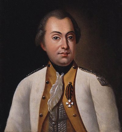 Mikhail Kutuzov i uniformen för Lugansk Pikineer Regiment, 1788, 1800-talet av Unbekannt