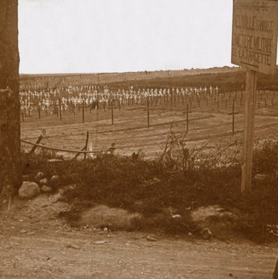 Militärkyrkogård, Neuville-Saint-Vaast, norra Frankrike, c1914-c1918 av Unbekannt