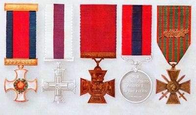 Militära dekorationer av Unbekannt