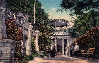 Mineralvattenkälla nr 18, Yessentuki, Ryssland, 1900-talet. av Unbekannt