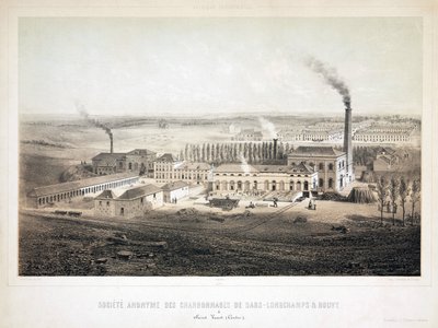 Gruvdrift, Coal Sars Longchamps & Bouvy Coalmining Co Ltd, Belgien av Unbekannt