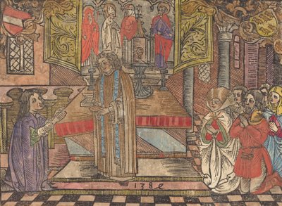 Mirakel i Seefeld, 1484. av Unbekannt