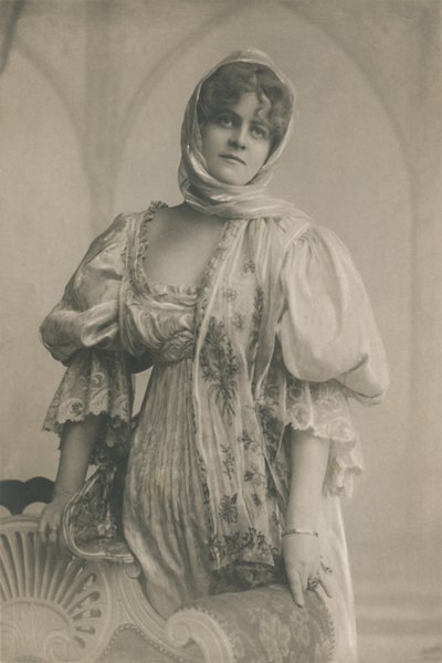 Fröken Marie Studholme, 1872-1930, c1930. av Unbekannt