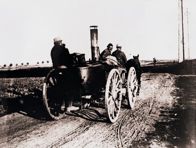 Mobilt kök på väg uppåt, c1914-c1918 av Unbekannt