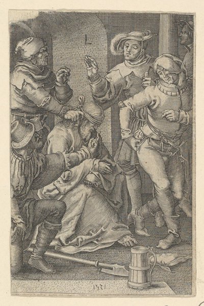 Mocking of Christ copy.n.d. av Unbekannt