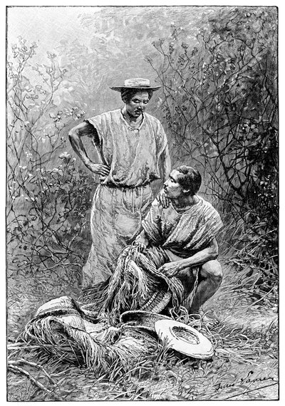 Mojos Indians, Sydamerika, 1895 av Unbekannt