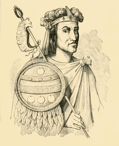 Montezuma, 15191-1520, 1890. av Unbekannt