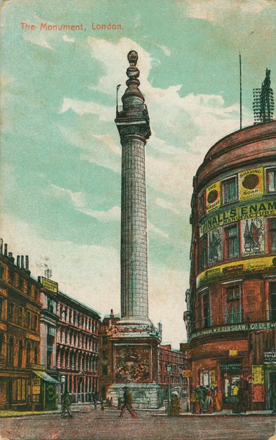 Monument, London av Unbekannt