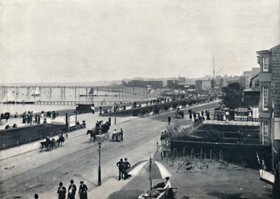 Morecambe - The Promenade, 1895 av Unbekannt