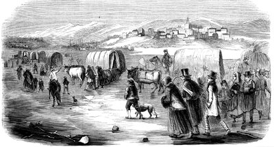 Mormoner på vandring från Illinois till Utah, 1846 1853 av Unbekannt
