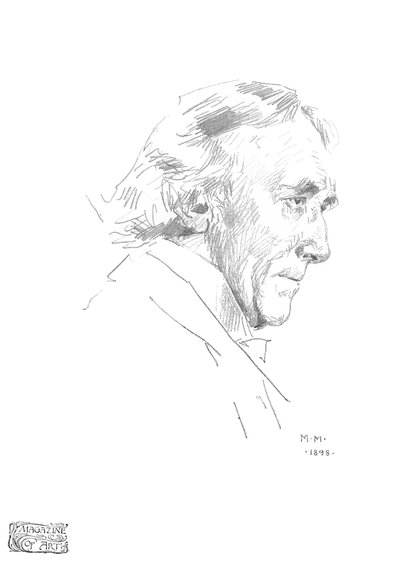 Mortimer Menpes, brittisk konstnär, 1898 1899 av Unbekannt