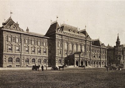 Moskvas stadsduma stadshus, Ryssland, 1912 av Unbekannt