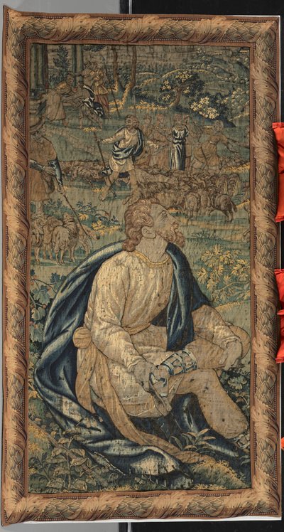 Moses och Jethros dotter, 1600-talet. av Unbekannt