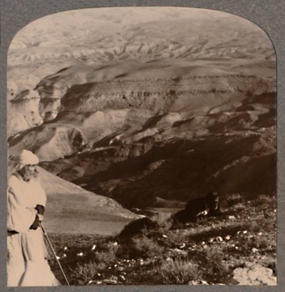 Moses syn på det utlovade landet, c1900 av Unbekannt