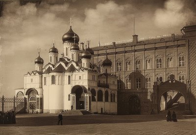 Moskva. Bebådelsekatedralen. Omkring 1900 av Unbekannt