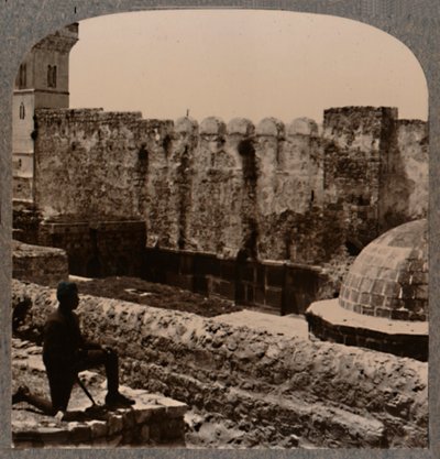Moskén Machpela, ca 1900 av Unbekannt