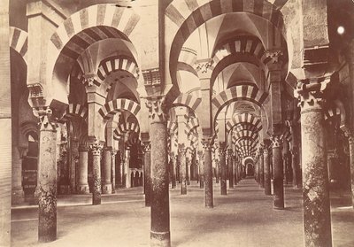 Moské i Cordova, 1880-90-talen. av Unbekannt
