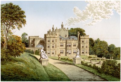 Mount Edgcumbe, Cornwall, hem för Lord Mount Edgcumbe, c1880 av Unbekannt