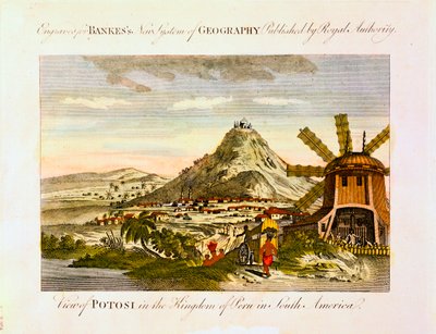 Mount Potosi, Bolivia, c1788. av Unbekannt